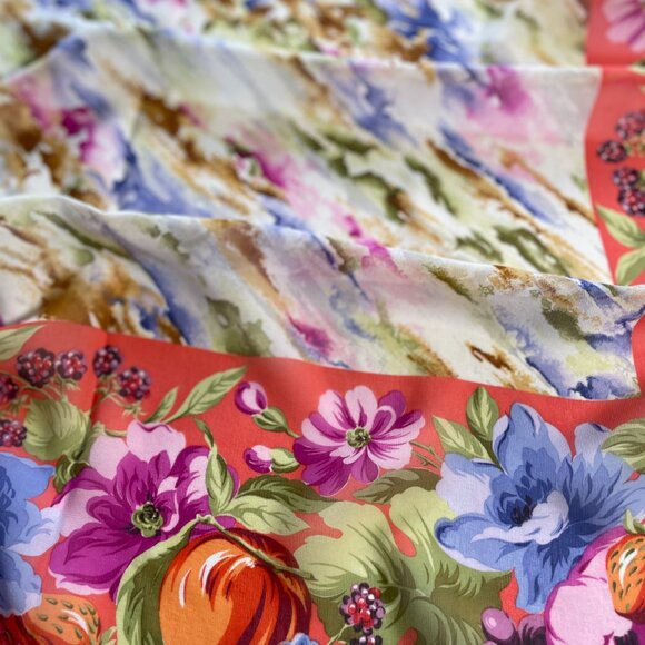 Gucci Oversized Silk Chiffon Shawl Wrap Oversized Scarf EUC - Picture 11 of 14